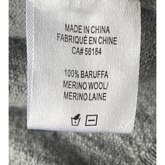 B. Draddy The Finnooch Hoodie Mens XL Merino Wool Sweater - Picture 5 of 7